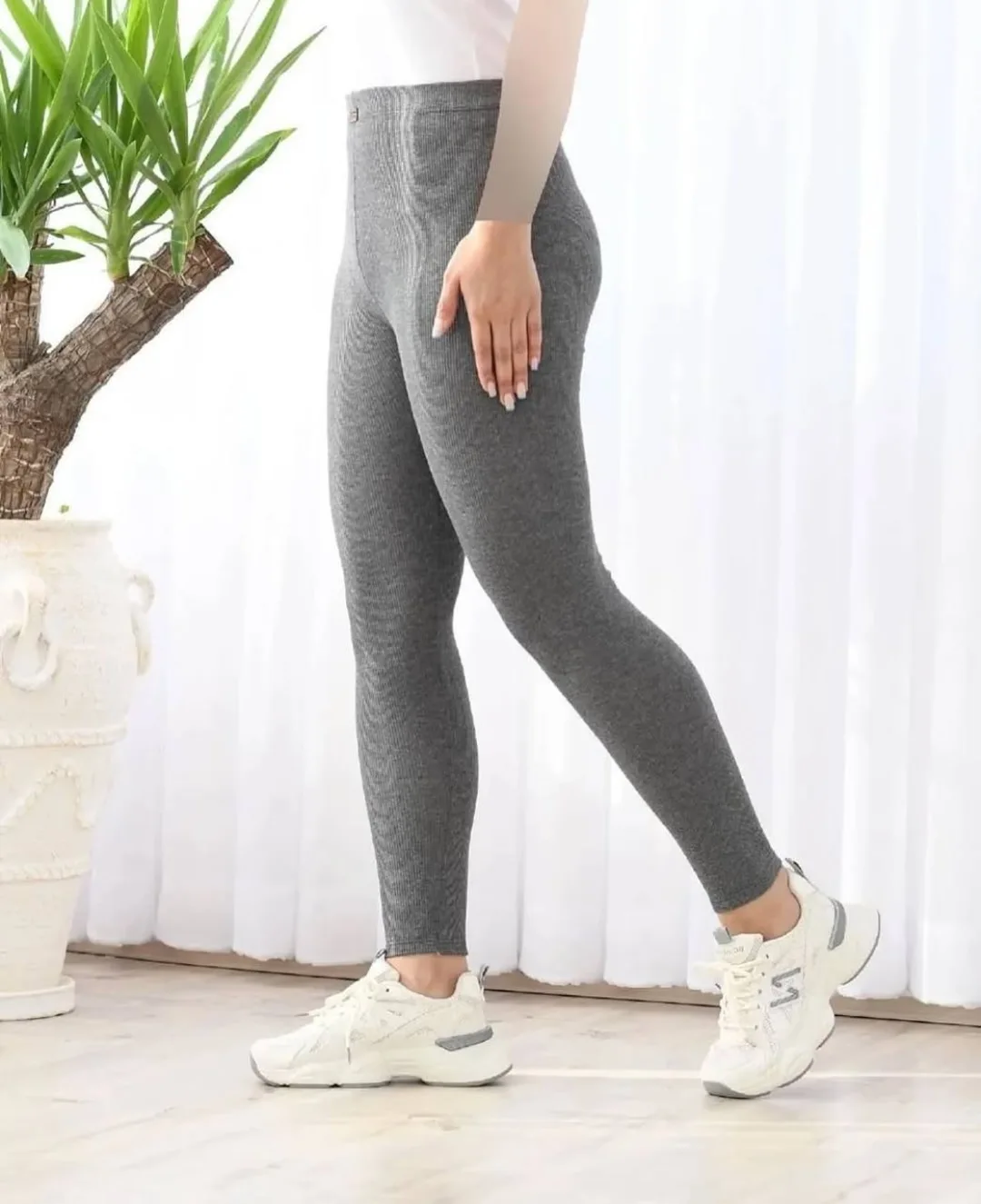 شلوار ملانژ کبریتی زنانه