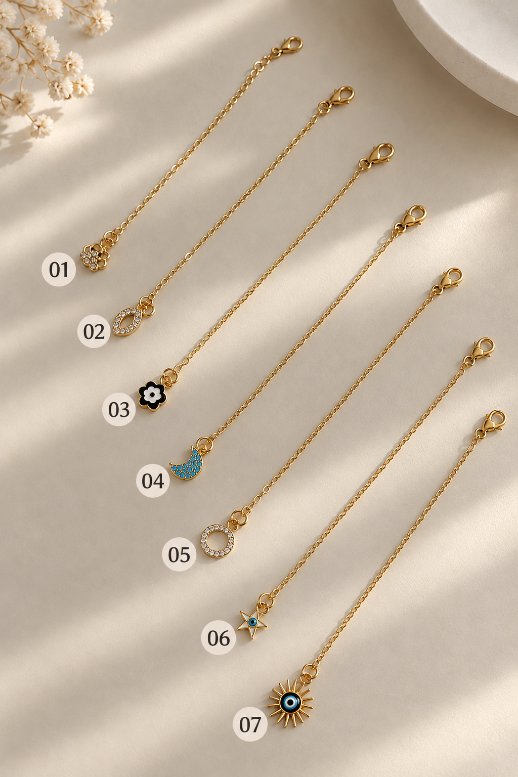 آویز ساعت استیل طلایی برند zj jewelry